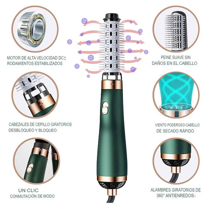 CEPILLO ALISADOR SECADOR Y RIZADOR 3 EN 1